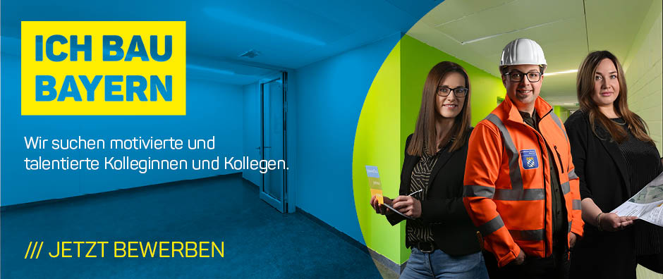 Komm in unser Team! - © Staatliches Bauamt Bayreuth